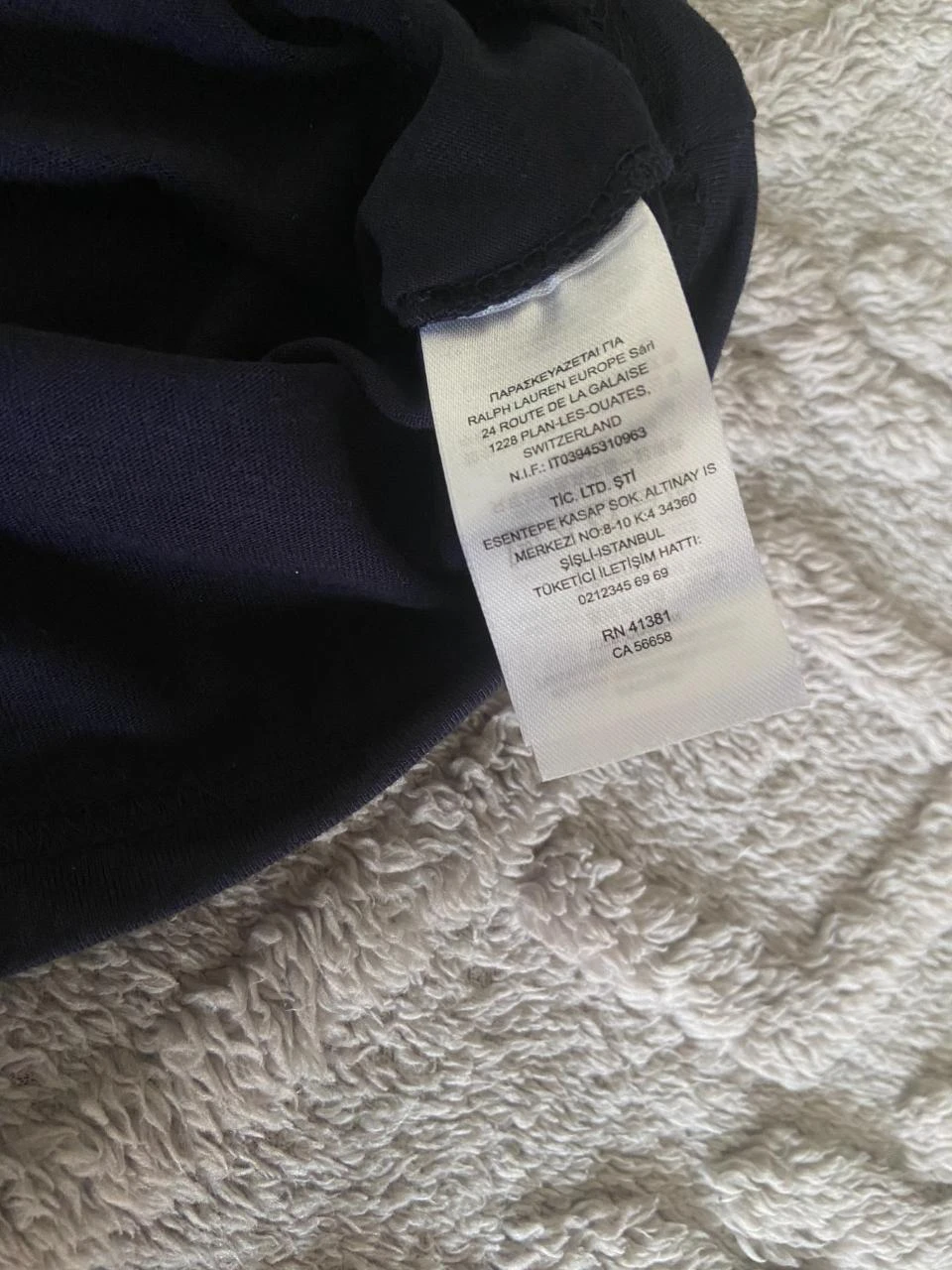 Polo Bear Ralph Lauren T-shirt – Navy – Size L – photo 9